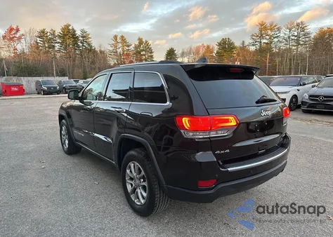 2016 Jeep Grand Cherokee Limited from USA, damaged, VIN 1C4RJFBG3GC421981